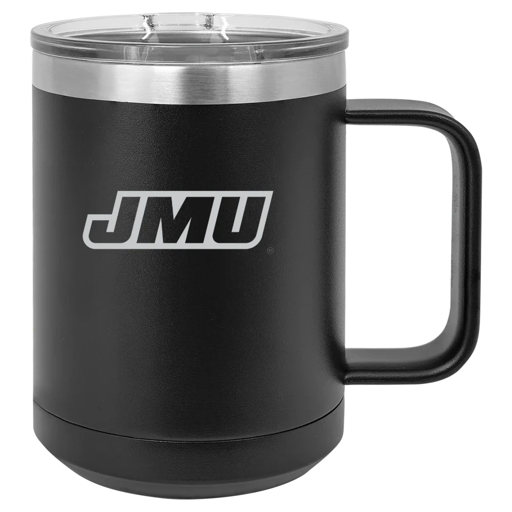 James Madison University Polar Camel 15 oz. Mug with Slider Lid
