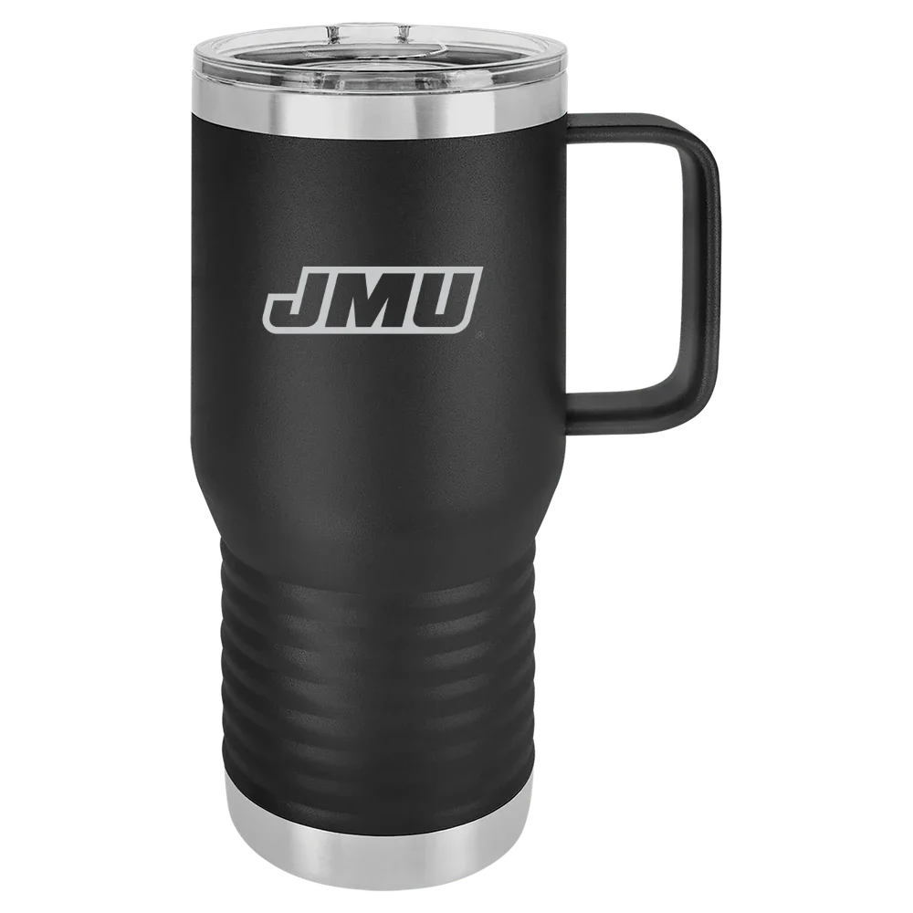 James Madison University Polar Camel 20 oz. Travel Mug with Slider Lid