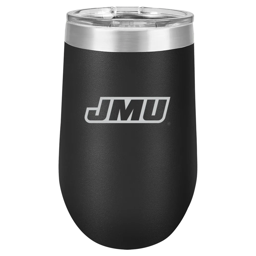 James Madison University Polar Camel 16 oz. Stemless Wine Tumbler