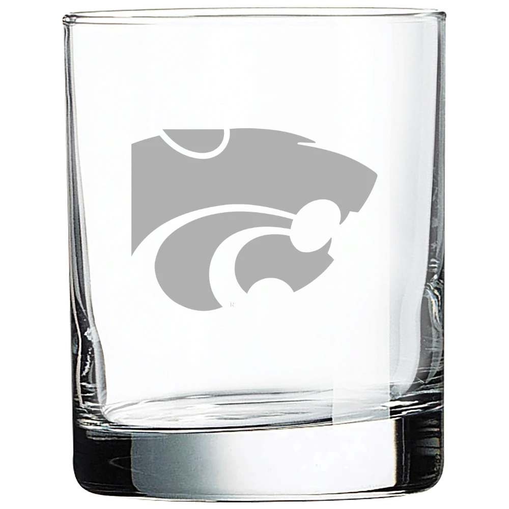 Kansas State University Polar Camel 10 1/2 oz. On The Rocks Glass