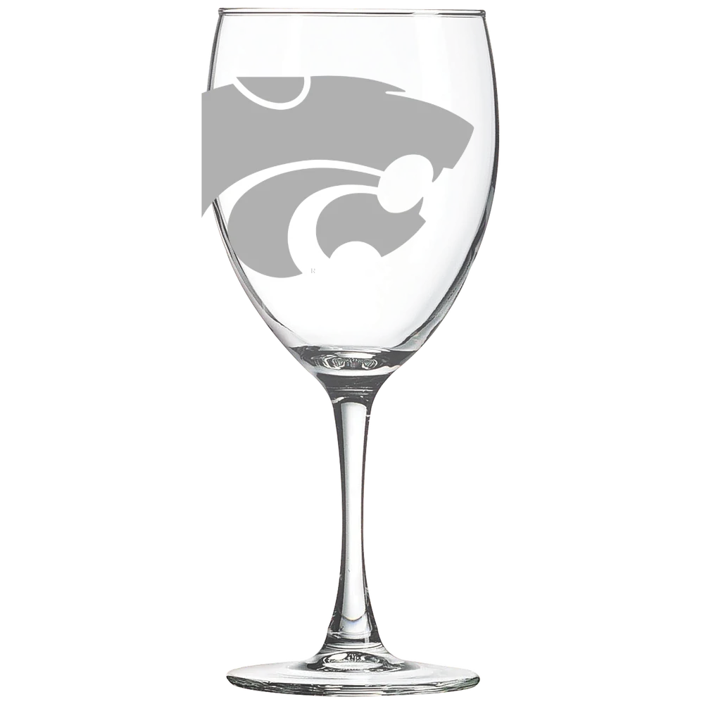 Kansas State University Polar Camel 10 1/2 oz. Wine Glass