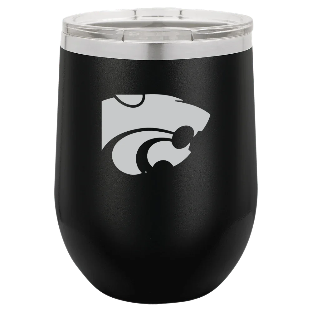 Kansas State University Polar Camel 12 oz. Stemless Wine Tumbler