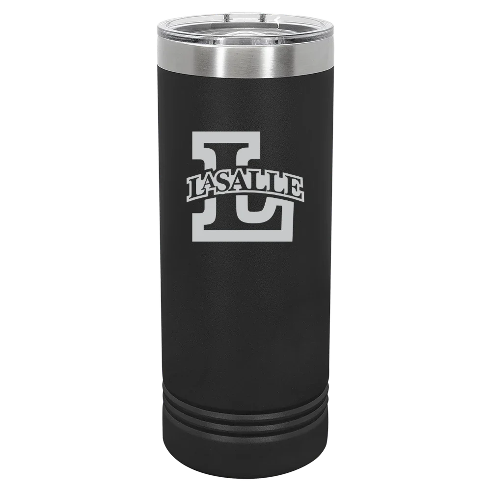 La Salle University Polar Camel 22 oz. Skinny Tumbler with Slider Lid
