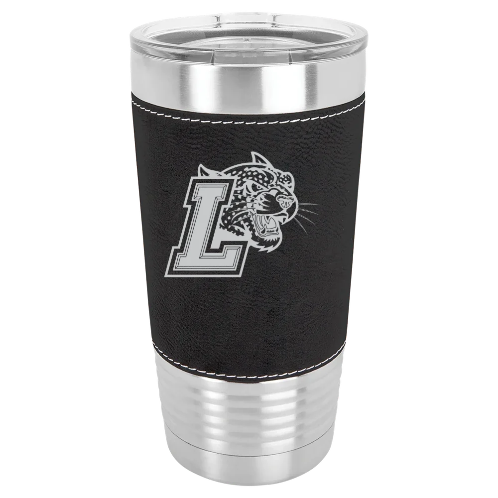 Lafayette College Polar Camel 20 oz. Leatherette Grip Tumbler with Standard Lid