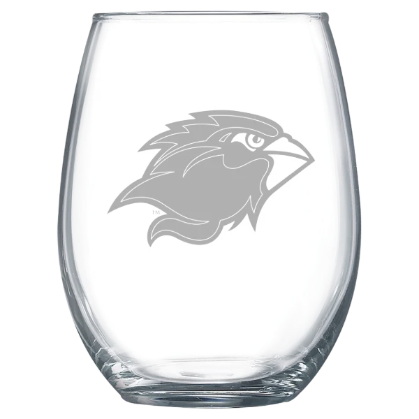 Lamar University Polar Camel 15 oz. Stemless Wine Glass