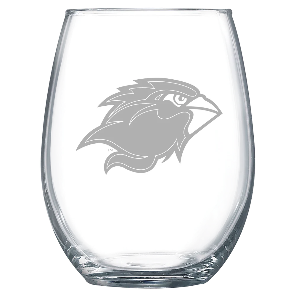Lamar University Polar Camel 15 oz. Stemless Wine Glass