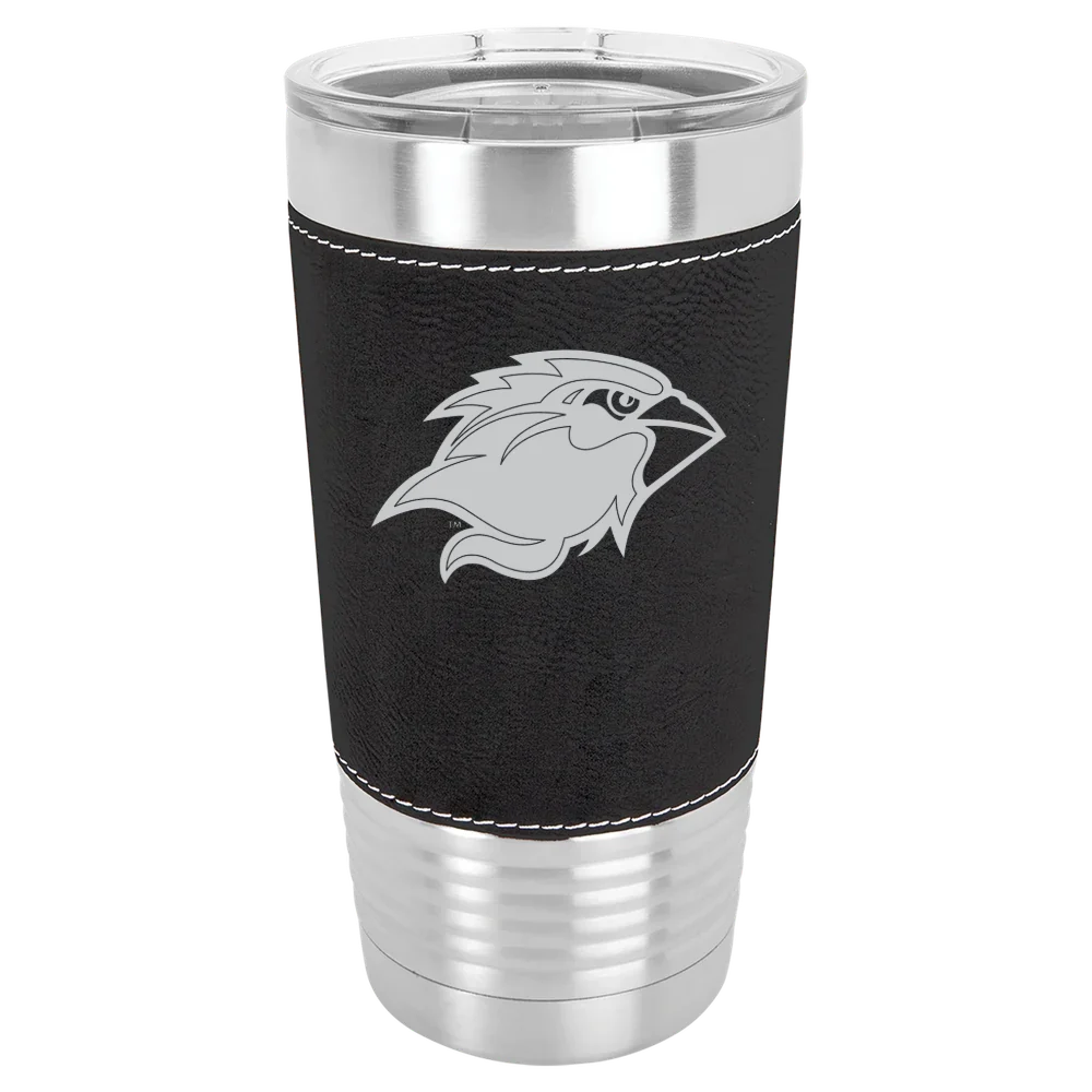 Lamar University Polar Camel 20 oz. Leatherette Grip Tumbler with Standard Lid