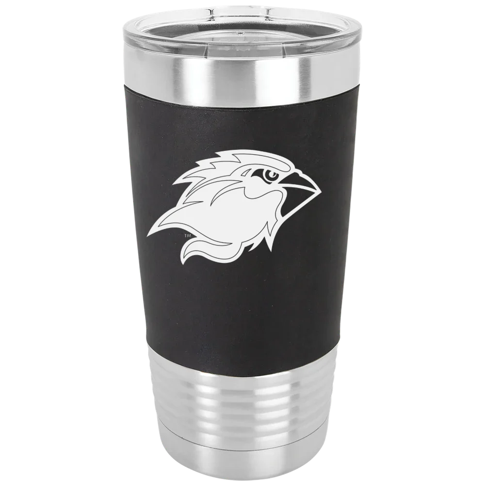 Lamar University Polar Camel 20 oz. Silicone Grip Tumbler with Standard Lid