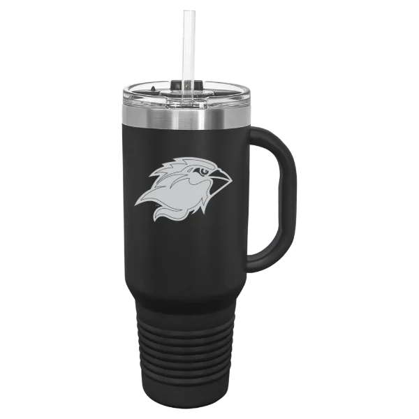 Lamar University Polar Camel 40 oz. Travel Mug with Snap Lid & Straw