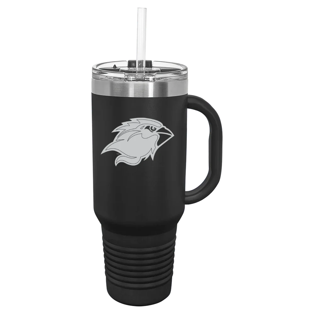 Lamar University Polar Camel 40 oz. Travel Mug with Snap Lid & Straw