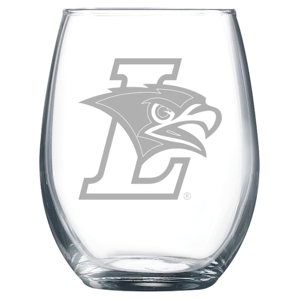 Lehigh University Polar Camel 9 oz. Stemless Wine Glass