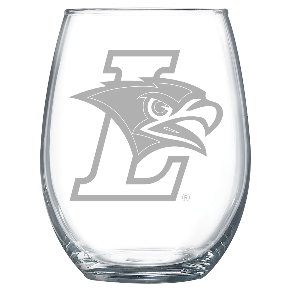 Lehigh University Polar Camel 15 oz. Stemless Wine Glass