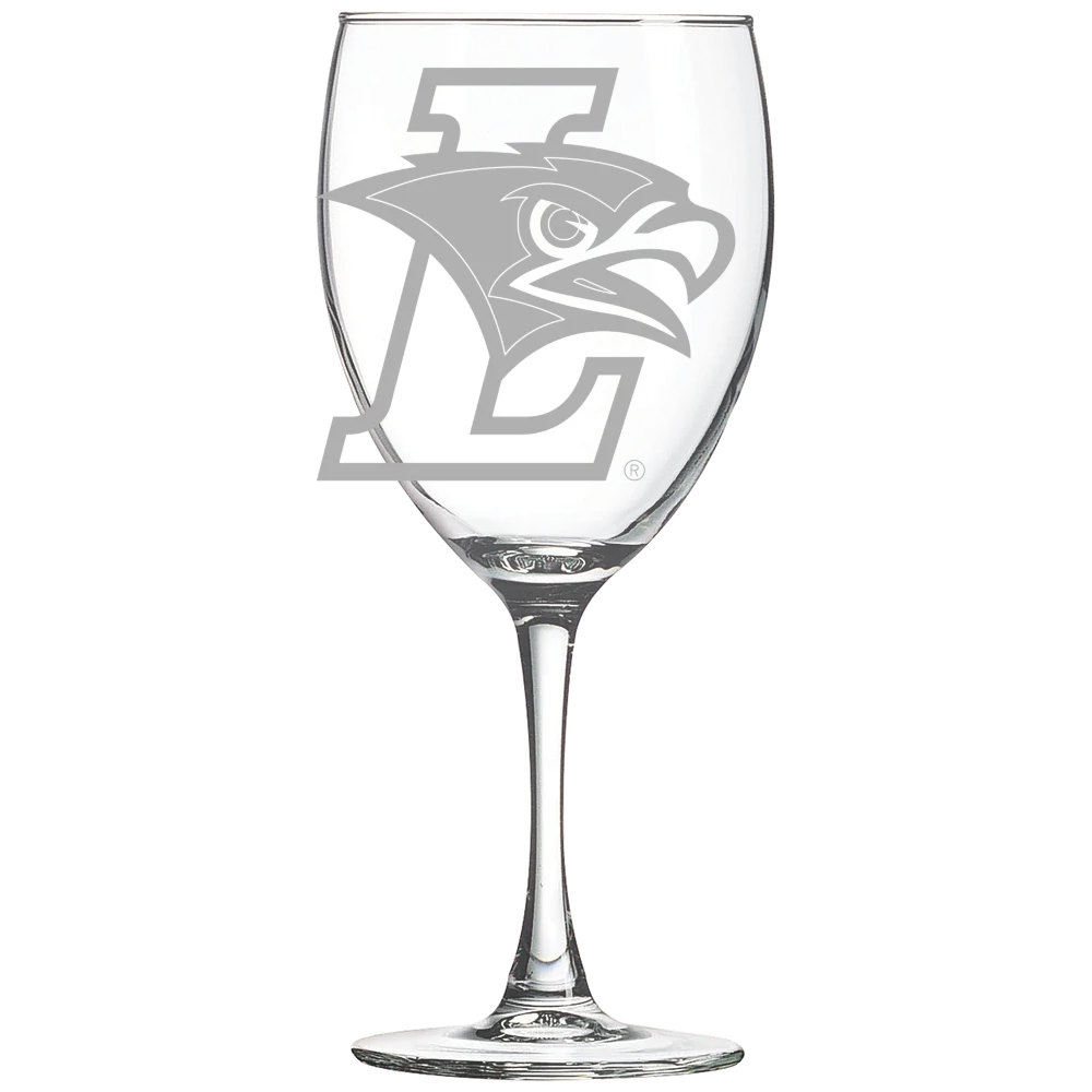 Lehigh University Polar Camel 10 1/2 oz. Wine Glass