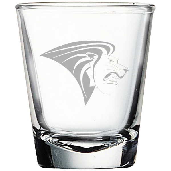 Lindenwood University Polar Camel 1.7 oz. Shot Glass