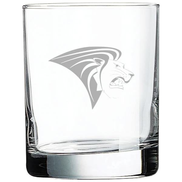 Lindenwood University Polar Camel 10 1/2 oz. On The Rocks Glass
