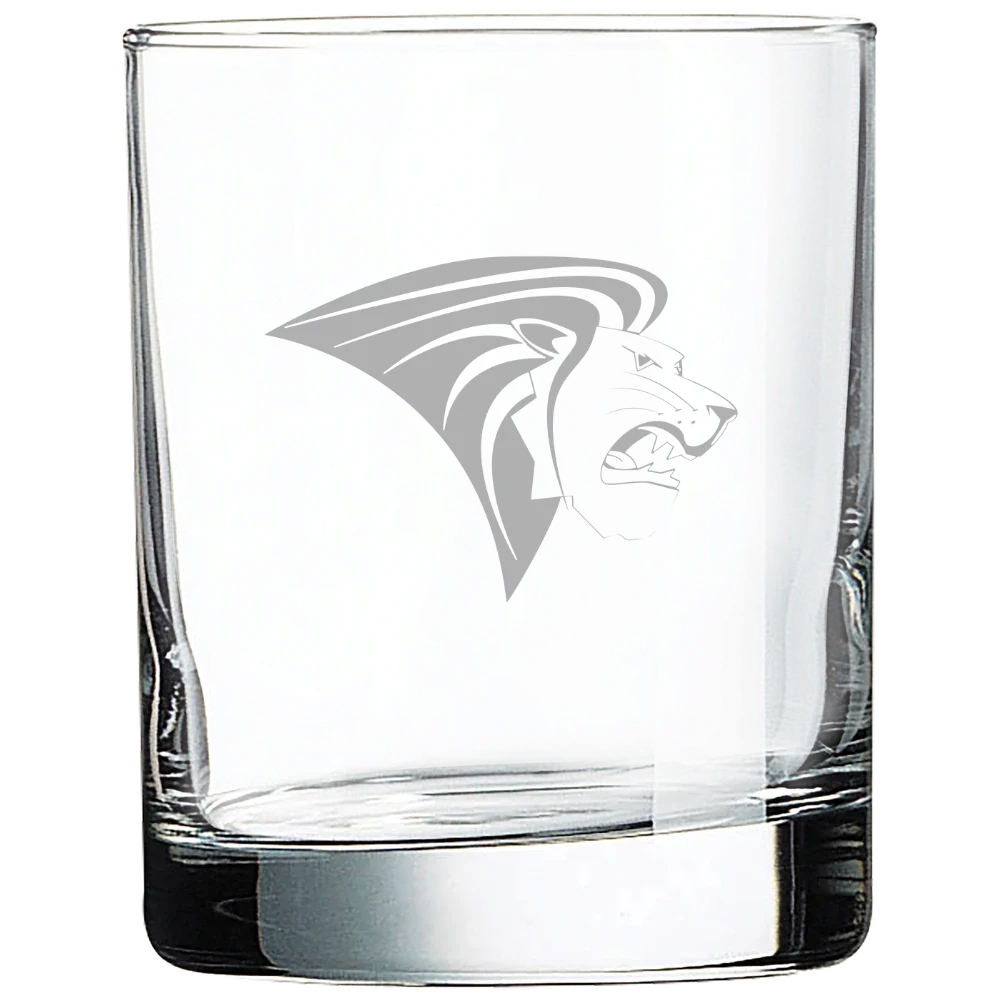 Lindenwood University Polar Camel 10 1/2 oz. On The Rocks Glass