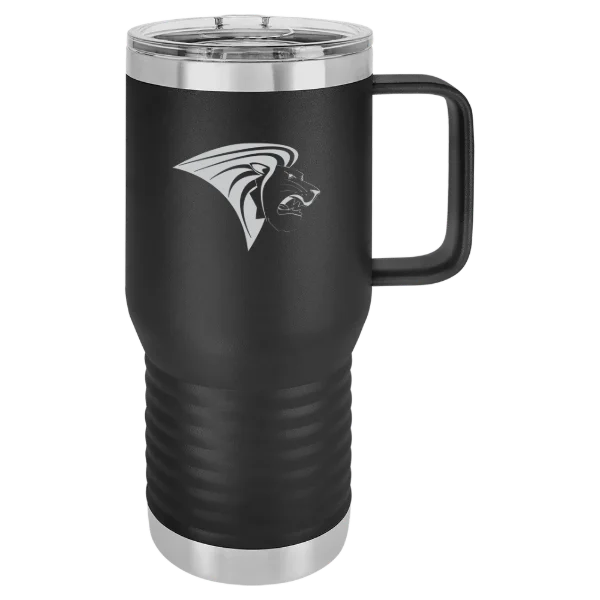 Lindenwood University Polar Camel 20 oz. Travel Mug with Slider Lid