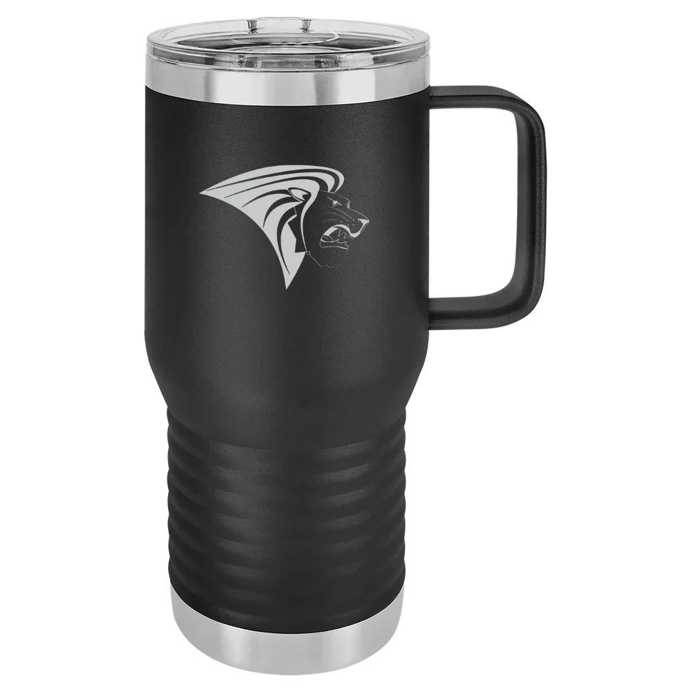 Lindenwood University Polar Camel 20 oz. Travel Mug with Slider Lid