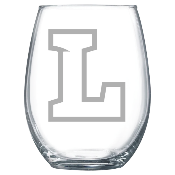 Lipscomb University Polar Camel 15 oz. Stemless Wine Glass