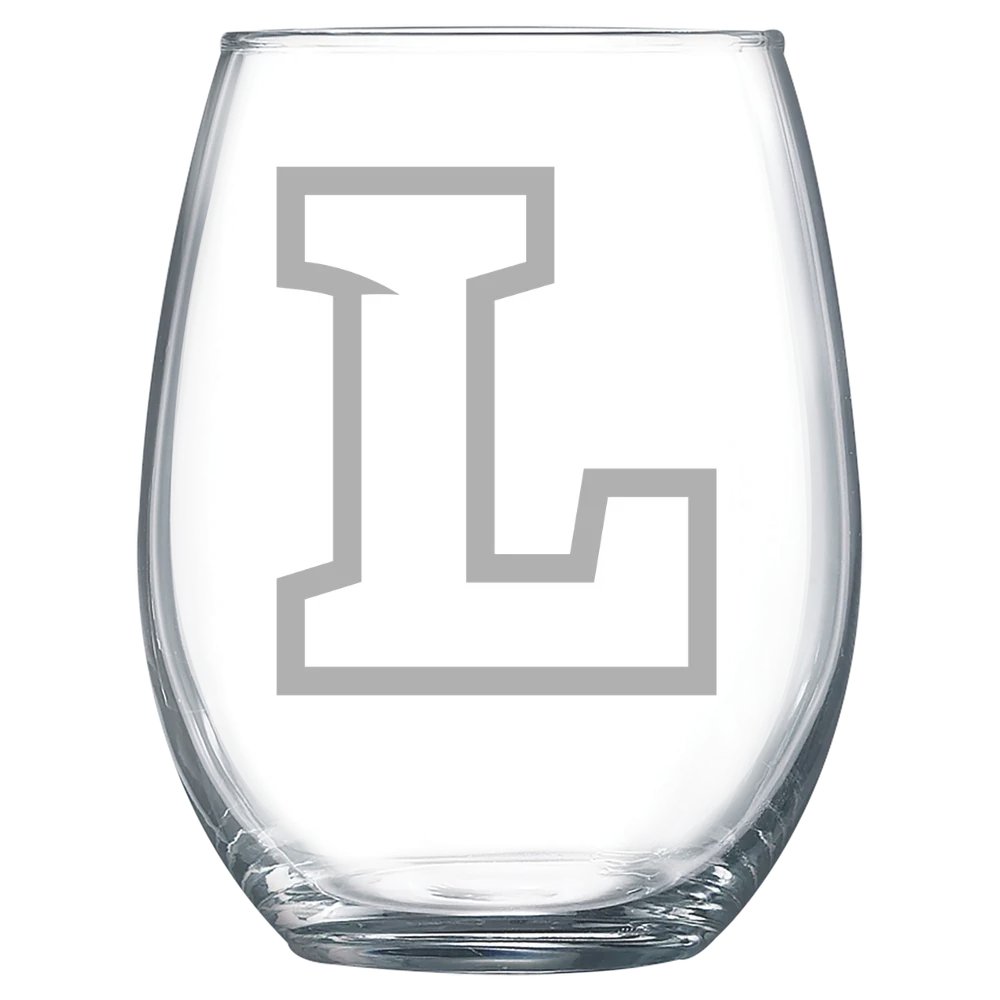 Lipscomb University Polar Camel 15 oz. Stemless Wine Glass