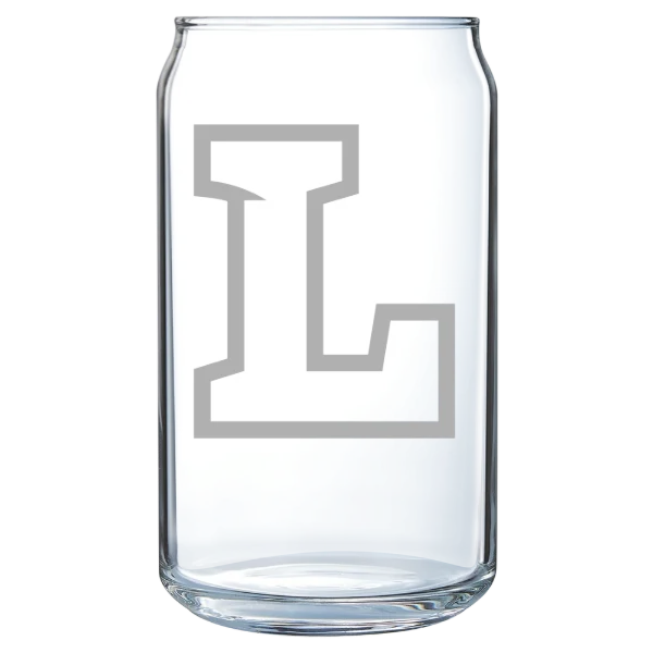 Lipscomb University Polar Camel 16 oz. Can Glass