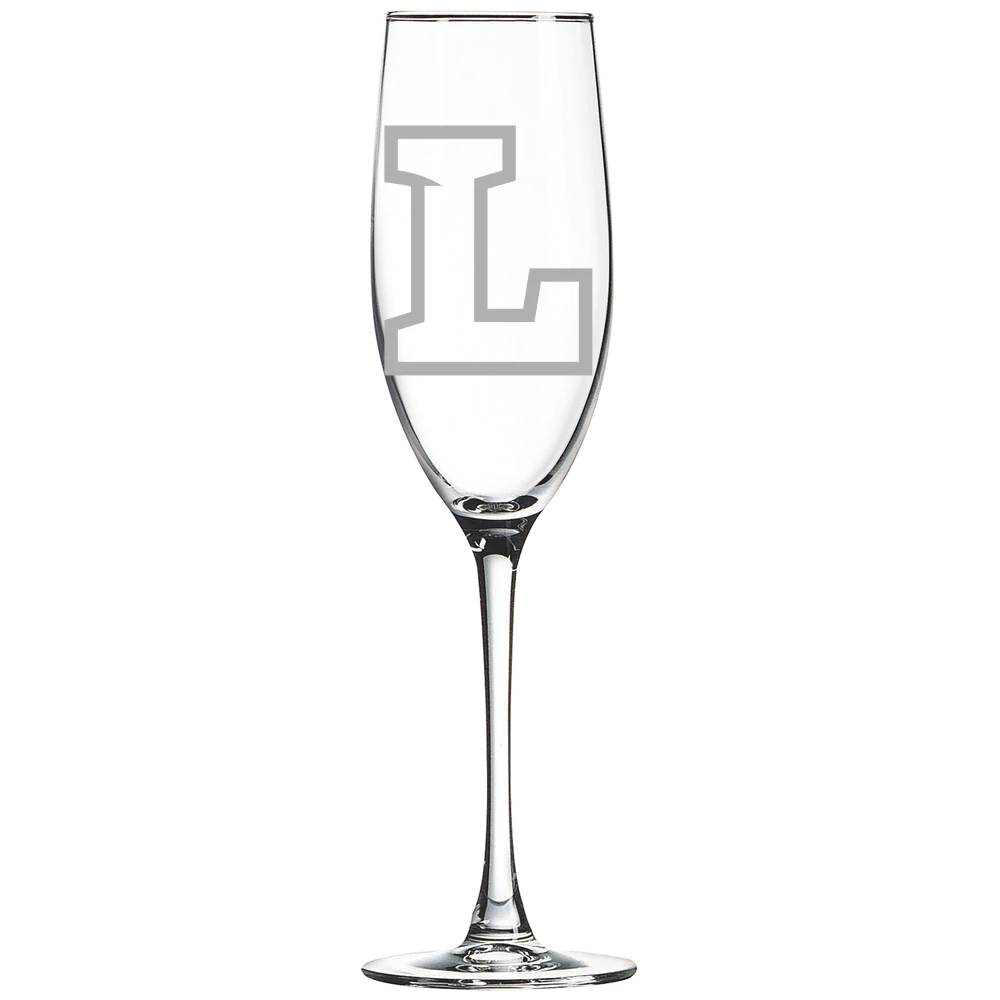Lipscomb University Polar Camel 8 oz. Champagne Flute