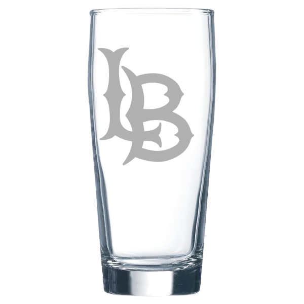 Long Beach State University Polar Camel 16 oz. Willi Becher Beer Glass