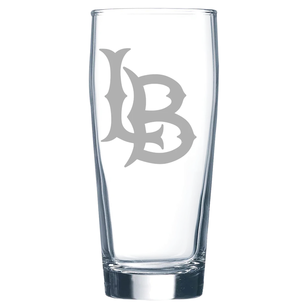 Long Beach State University Polar Camel 16 oz. Willi Becher Beer Glass