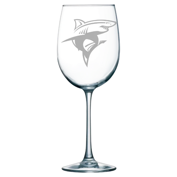 Long Island University Polar Camel 19 oz. Wine Glass