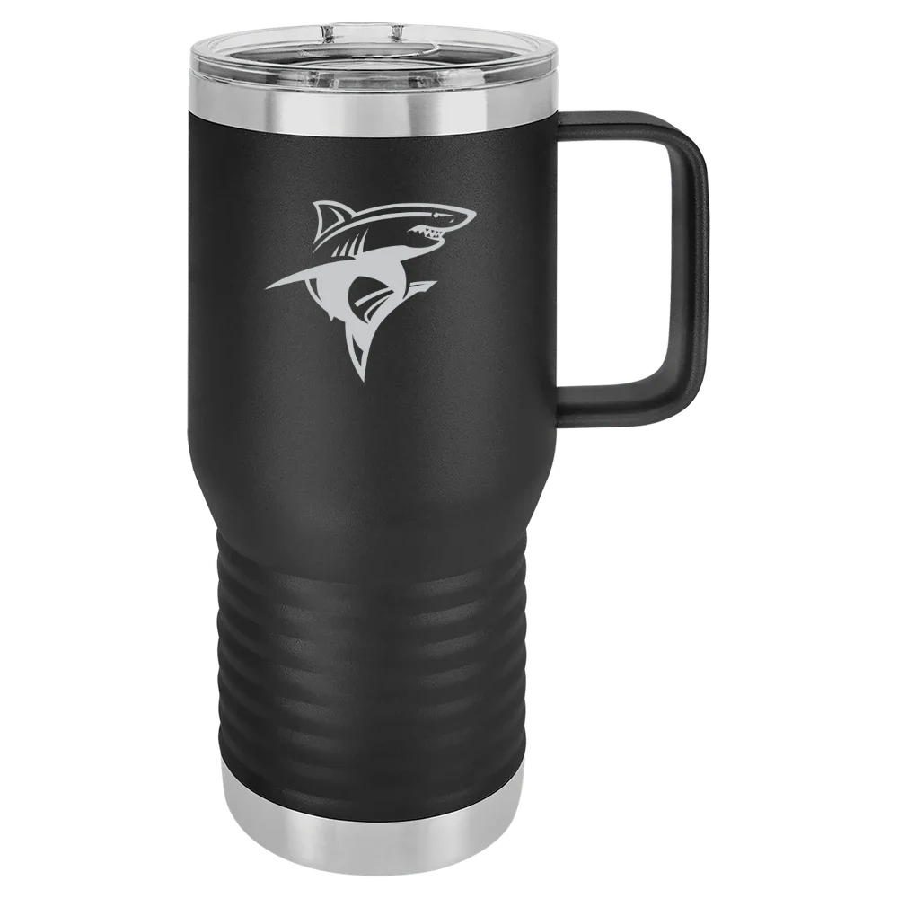 Long Island University Polar Camel 20 oz. Travel Mug with Slider Lid