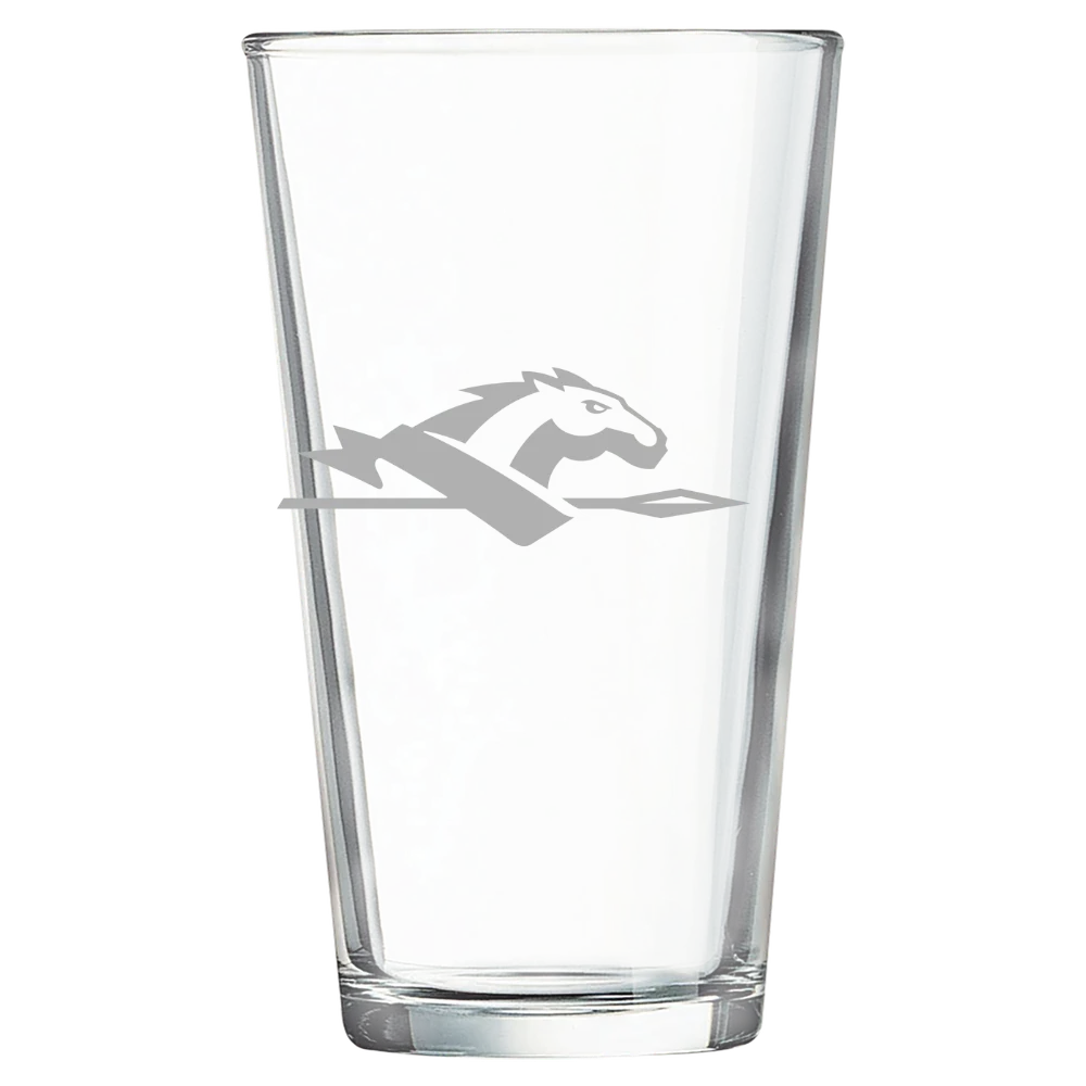 Longwood University Polar Camel 16 oz. Pint Mixing Glass