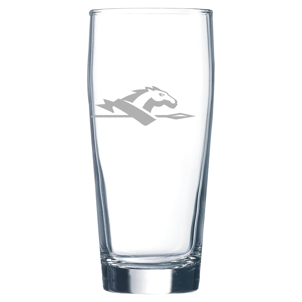 Longwood University Polar Camel 16 oz. Willi Becher Beer Glass
