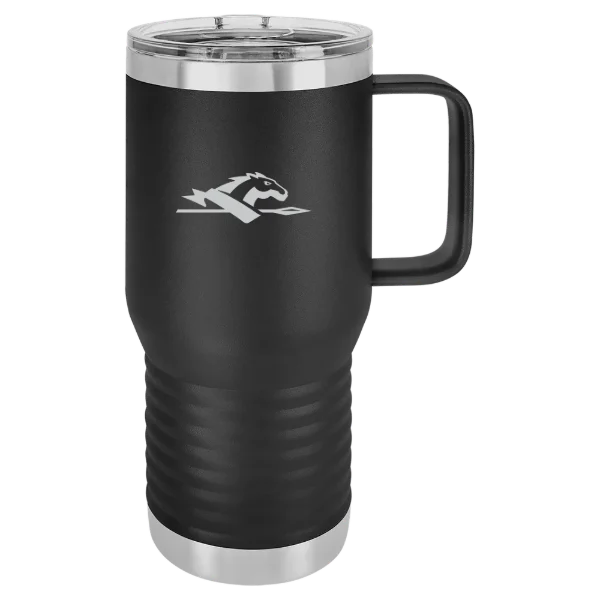 Longwood University Polar Camel 20 oz. Travel Mug with Slider Lid