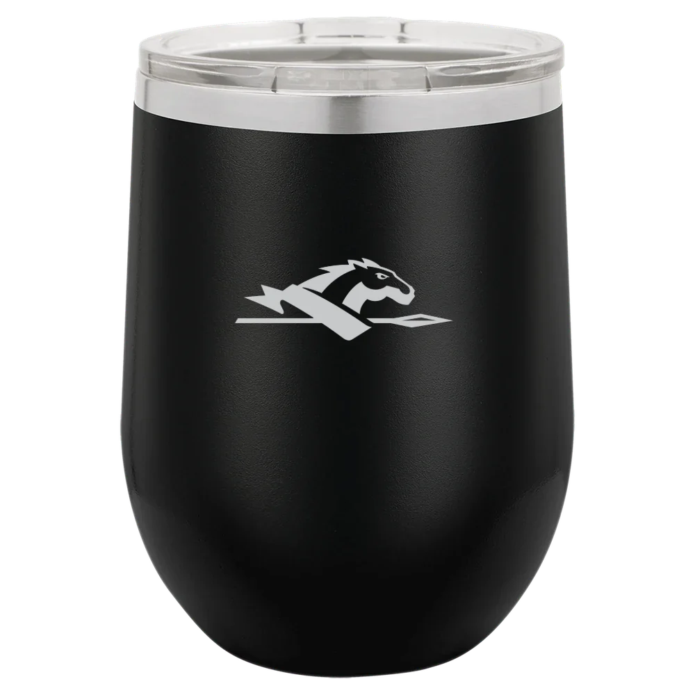 Longwood University Polar Camel 12 oz. Stemless Wine Tumbler