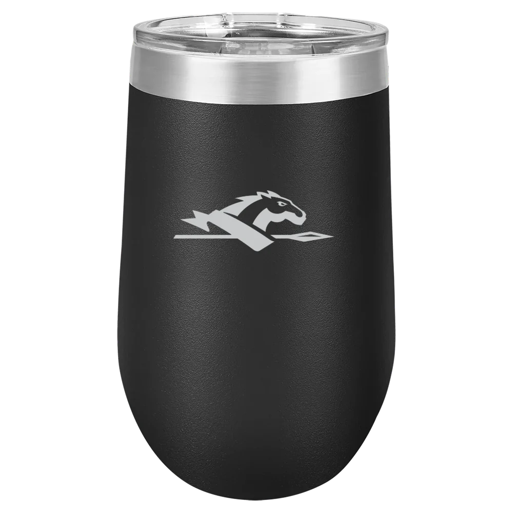 Longwood University Polar Camel 16 oz. Stemless Wine Tumbler