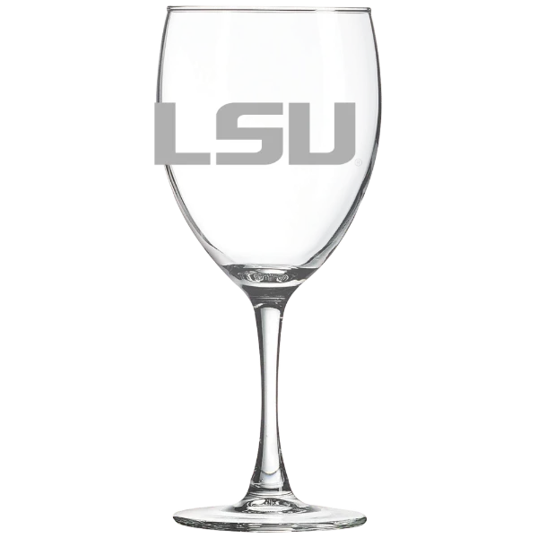 Louisiana State University Polar Camel 10 1/2 oz. Wine Glass