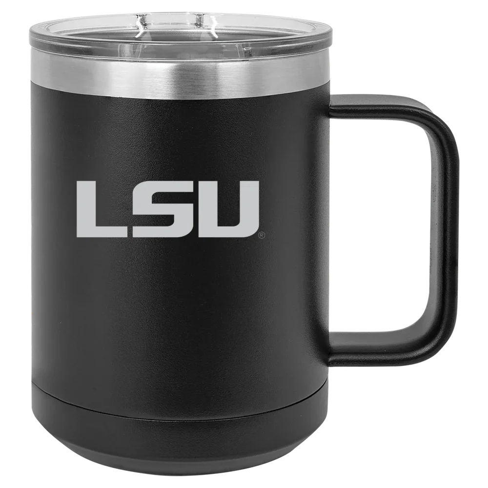 Louisiana State University Polar Camel 15 oz. Mug with Slider Lid