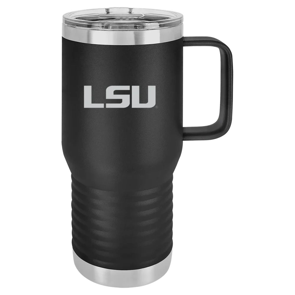 Louisiana State University Polar Camel 20 oz. Travel Mug with Slider Lid