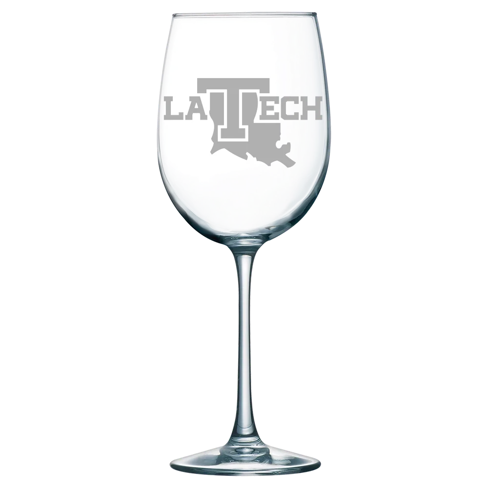 Louisiana Tech University Polar Camel 19 oz. Wine Glass