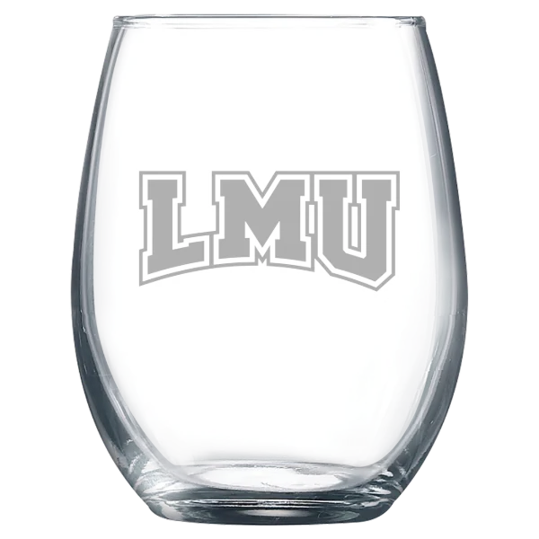 Loyola Marymount University Polar Camel 9 oz. Stemless Wine Glass