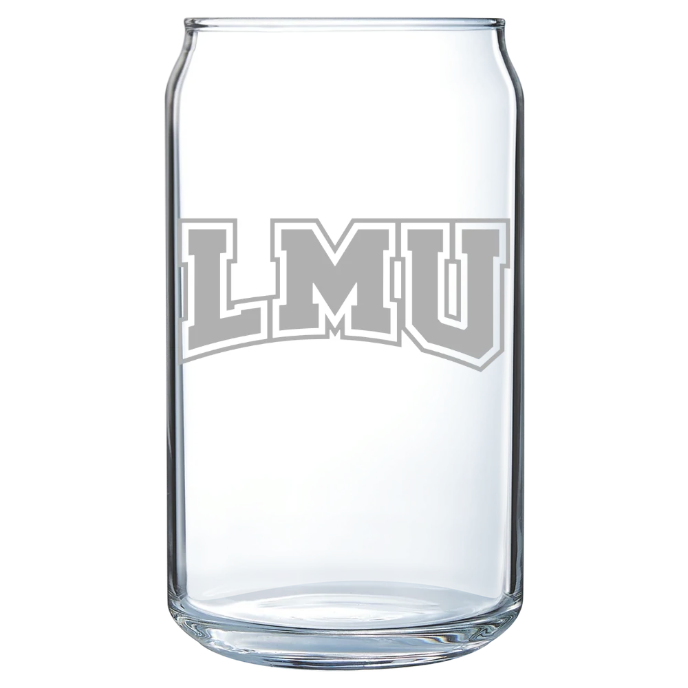 Loyola Marymount University Polar Camel 16 oz. Can Glass