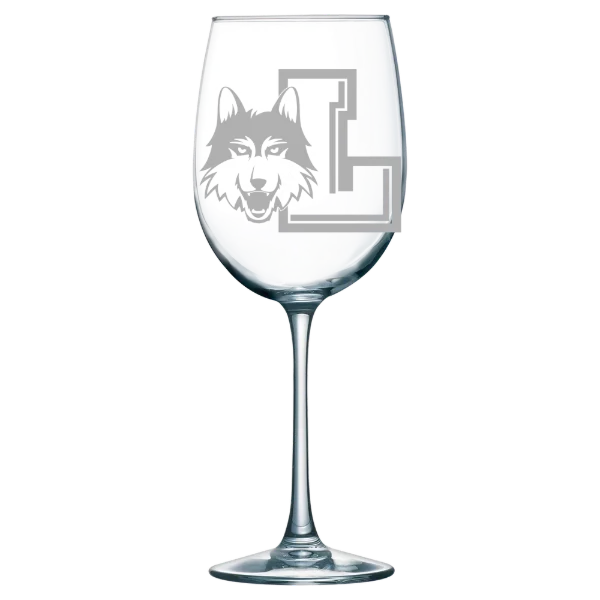 Loyola University Chicago Polar Camel 19 oz. Wine Glass