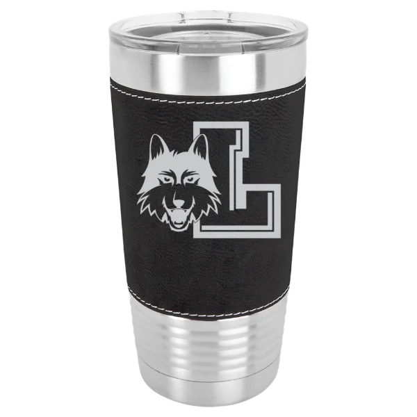 Loyola University Chicago Polar Camel 20 oz. Leatherette Grip Tumbler with Standard Lid