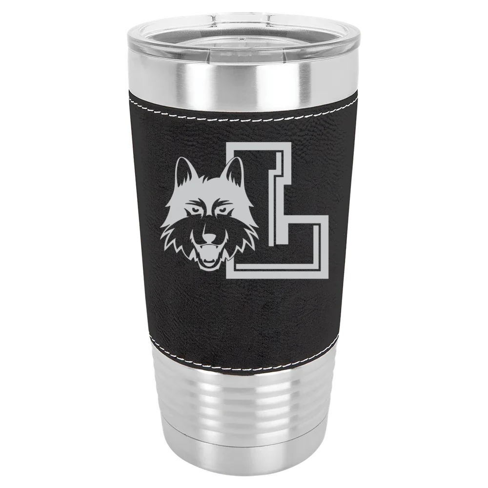 Loyola University Chicago Polar Camel 20 oz. Leatherette Grip Tumbler with Standard Lid