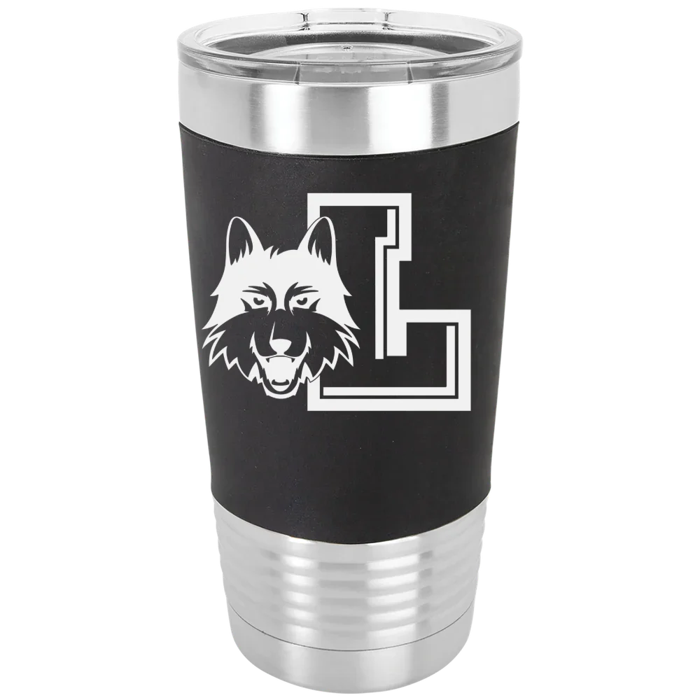 Loyola University Chicago Polar Camel 20 oz. Silicone Grip Tumbler with Standard Lid