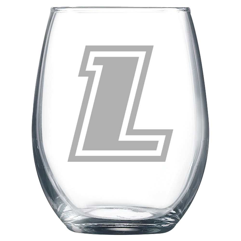 Loyola University Maryland Polar Camel 9 oz. Stemless Wine Glass