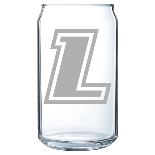Loyola University Maryland Polar Camel 16 oz. Can Glass