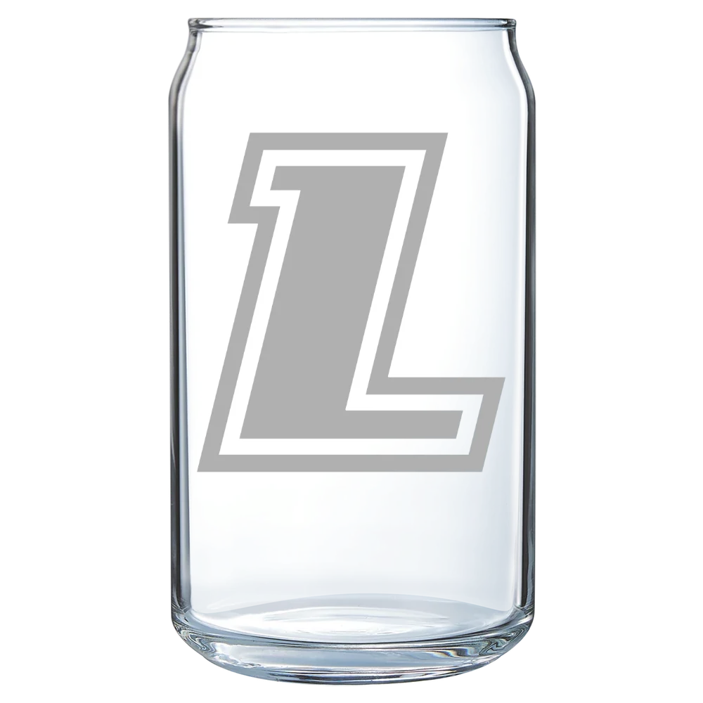 Loyola University Maryland Polar Camel 16 oz. Can Glass