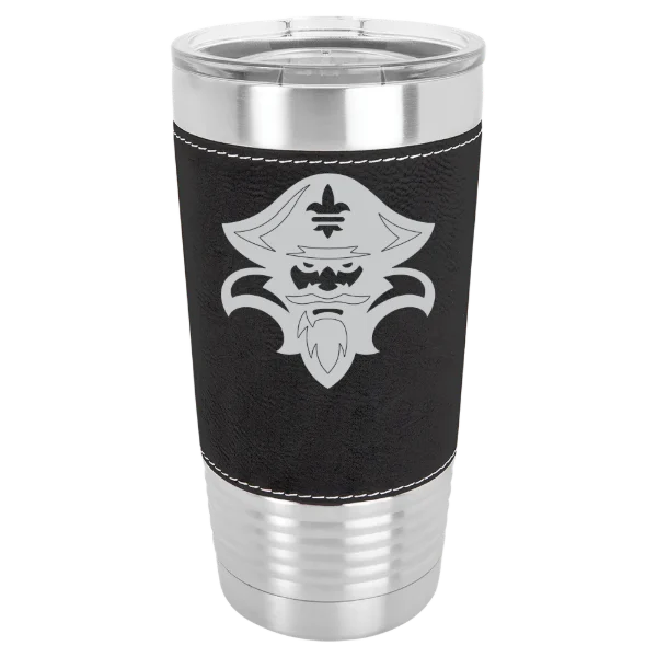 LSU New Orleans Polar Camel 20 oz. Leatherette Grip Tumbler with Standard Lid
