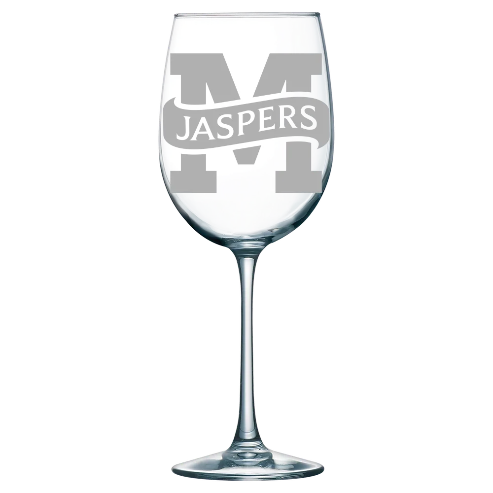 Manhattan University Polar Camel 19 oz. Wine Glass